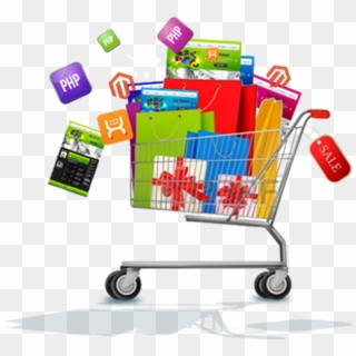 Ecommerce Shopping Cart Png Photo - Ecommerce Website Design Icon, Transparent Png