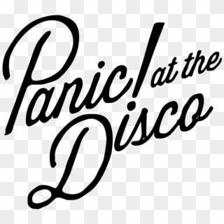 Panic At The Disco Png - Panic At The Disco Writing, Transparent Png