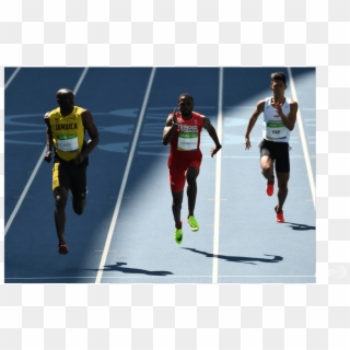 Singapore Sprinter Yap Lives Out Dream 'showdown' With - Athlete, HD Png Download