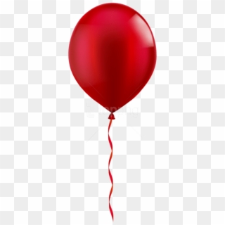 Free Png Download Single Red Balloon Png Images Background - Red Balloon Png Transparent, Png Download