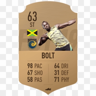 Usain Bolt In Fifa 19, Ecco Come Potrebbe Essere La - Usain Bolt Fifa 19, HD Png Download