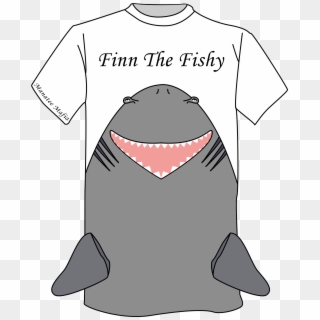 One Possible Design - Shark Shirt With Fin Pockets, HD Png Download