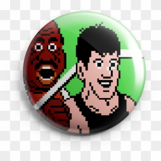 Mike Tyson's Punch-out Buttons - Mike Tyson's Punch Out, HD Png Download