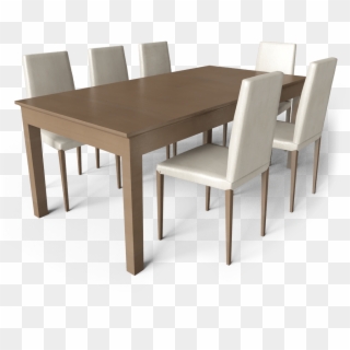 Cad And Bim Object - Dining Table Bim Object, HD Png Download