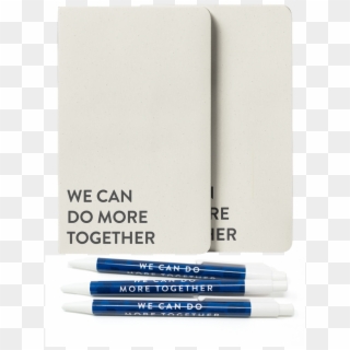 We Can Do More Together Journal And Pen - Calligraphy, HD Png Download
