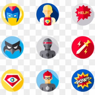 Superhero - Transparent Superhero Icon Png, Png Download