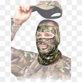 Realtree Stretch-fit Masks - Camo Face Mask, HD Png Download