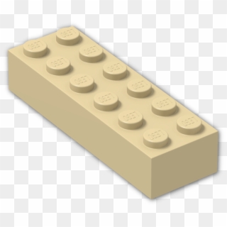 Brick 2 X - 2 X 6 Lego Brick, HD Png Download