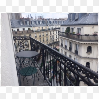 Downtown Paris Flat With Balcony - Balcony, HD Png Download