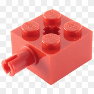 Buy Lego Brick 2 X 2 With Pin And Axlehole - Plastic, HD Png Download