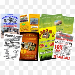 Flyers And Brochures Are Available From Black And White,, HD Png Download