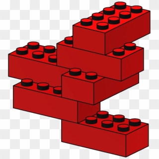 Lego Png - Lego House Red Bricks, Transparent Png