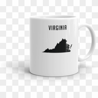 Virginia State Coffee Mug - Coffee Cup, HD Png Download