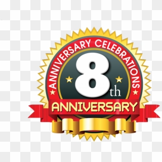 4th Anniversary Logo Png, Transparent Png