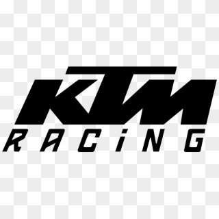 Ktm Racing Logo Png Transparent - Ktm Racing Logo Black And White, Png Download