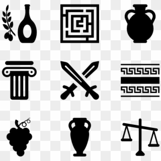 Ancient Greece - Training Icon Vector, HD Png Download