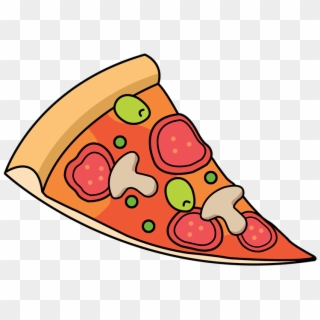 Free Pizza Slice Clipart - Pizza Slice Cartoon Png, Transparent Png
