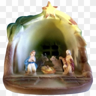 Nativity Nuova Capodimonte Baby Jesus Christmas Manger - Figurine, HD Png Download