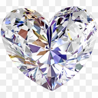 Brilliant Diamond Love Shaped - Three Diamonds, HD Png Download