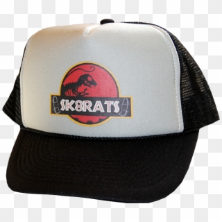 Sk8rats Jurassic Park Trucker Hat - Jurassic Park Cap Transparent, HD Png Download