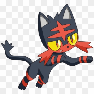 Free Png Download Pokemon Sun And Moon Book Png Images - Pokemon Litten, Transparent Png
