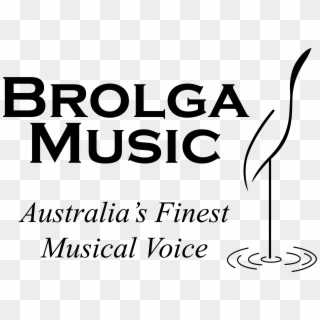 02 Brolga Music Vector Logo - Calligraphy, HD Png Download