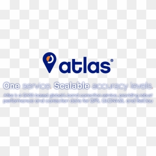 Atlas® Gnss Global Correction Service - Sign, HD Png Download