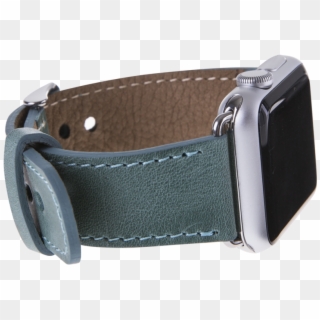 Leather Apple Watch Strap, Sea Green - Strap, HD Png Download