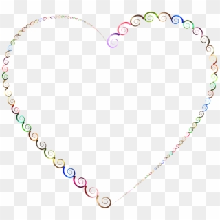 This Free Icons Png Design Of Chromatic Spirals Heart, Transparent Png