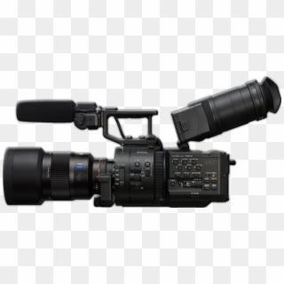 Professional Video Camera Png - Sony Nex Fs700, Transparent Png