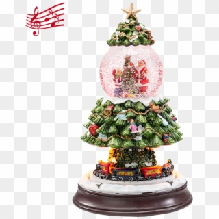 Snow Globe Under The Christmas Tree, HD Png Download