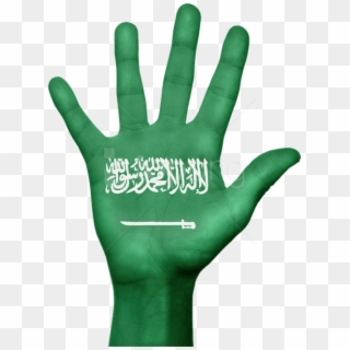 Free Png Saudi Arabia Hand Png - Saudi Arabia Flag, Transparent Png