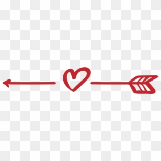 Aarow Sticker - Flecha Com Coração Png, Transparent Png