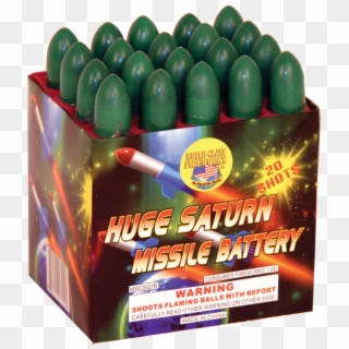 Huge Saturn Missile Battery - Fireworks Saturn Missiles, HD Png Download