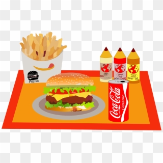 Hamburger Menu - French Fries, HD Png Download