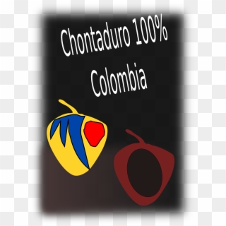 This Free Icons Png Design Of Chontaduro Colombia, Transparent Png