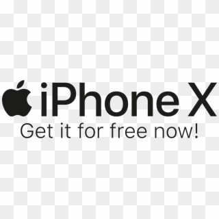 You've Won An Iphone X - Apple Iphone X Logo, HD Png Download
