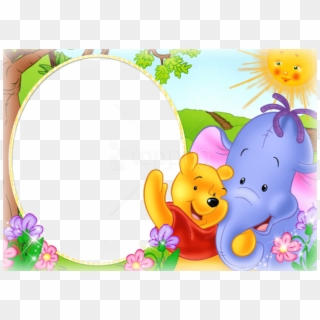 Free Png Best Stock Photos Cute Kidsframe With Winnie - Winnie The Pooh Background Png, Transparent Png