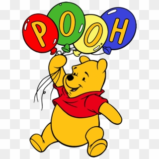 Winnie The Pooh Clipart - Colouring Pages Winnie The Pooh, HD Png Download