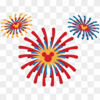 Fireworks Clipart Mickey - Svg Fireworks, HD Png Download