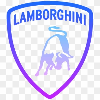 Download Hd Png 50 Px Lamborghini Logo Black And White - Lamborghini Logo Silhouette, Transparent Png