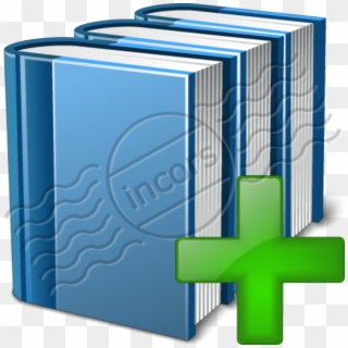 Books Blue Add 8 Image - Icon For Add Books Png, Transparent Png