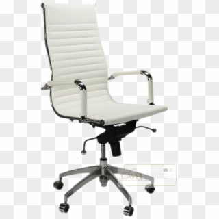 Big Boss Office Chair White - Tijdloze Bureaustoel, HD Png Download