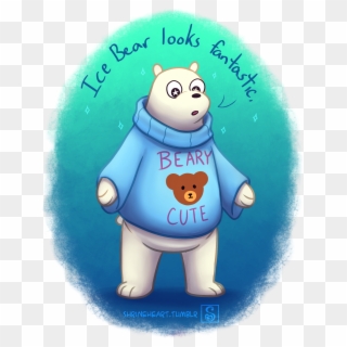 We Bare Bears - Ice Bear We Bare Bears Fanart, HD Png Download