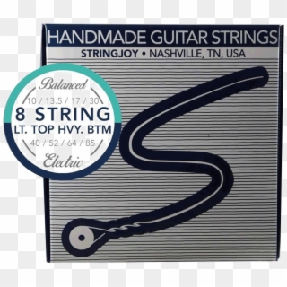 Stringjoy Nickel Alloy/hex 8-string Light Top Heavy - String, HD Png Download