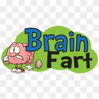 Brain Fart - Cartoon, HD Png Download