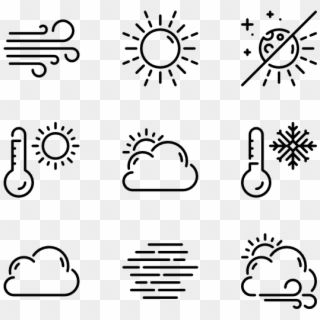 Weather - Weather Forecast Icon Png, Transparent Png