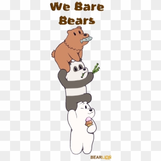 We Bare Bears We Bare Bears, Cartoon Network, Gravity - Lockscreen We Bare Bears, HD Png Download