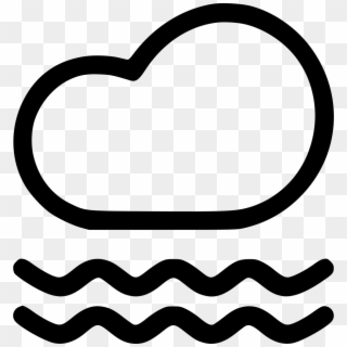 Fog Mist Cloud Cloudy Svg Png Icon - Weather Mist Icon Png, Transparent Png