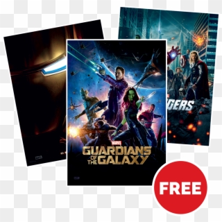 Marvel Movie Prints With Your 2nd Delivery - Guardians Of The Galaxy Vol 2.2017, HD Png Download